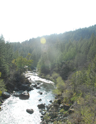 Van Duzen Fork Eel River, May 2008